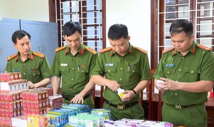 Phòng Cảnh sát kinh tế Công an tỉnh Thanh Hóa triệt phá đường dây sản xuất, buôn bán tân dược giả quy mô lớn