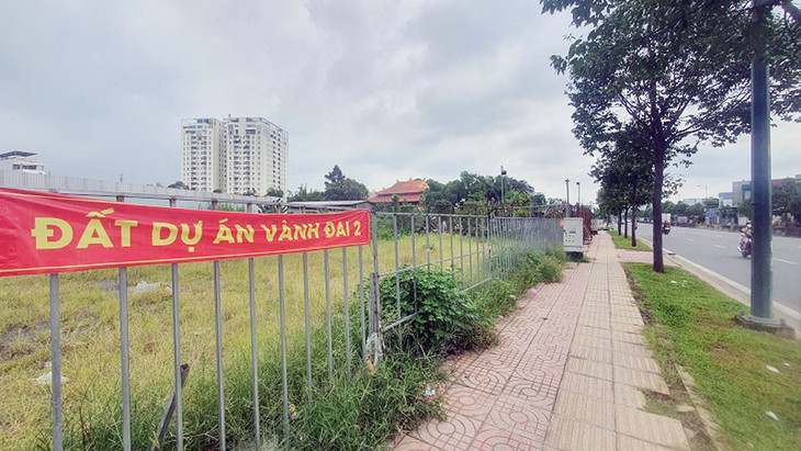 Đất quy hoạch chuẩn bị đầu tư Dự án đường Vành đai 2 đoạn giao với đường Phạm Văn Đồng, TP.Thủ Đức