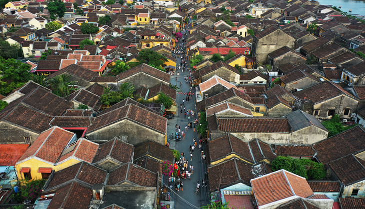 Trung tâm phố cổ Hội An, nơi thí điểm đón khách lưu trú