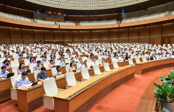 Các đại biểu tại phiên họp