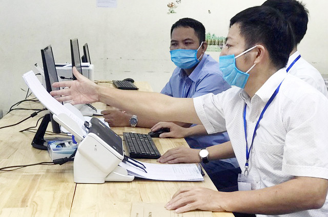 Chuẩn bị chấm thi trắc nghiệm ở Hà Nam Chuẩn bị chấm thi trắc nghiệm ở Hà Nam