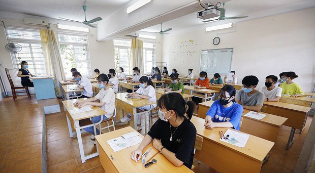 Thí sinh thi tốt nghiệp đợt 1 Thí sinh thi tốt nghiệp đợt 1