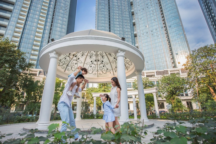 Yếu tố thiên nhiên xanh trong lành tại dự án Sunshine City