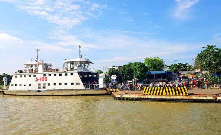 Hoạt động của phà Cao Lãnh cuối tháng 5/2018