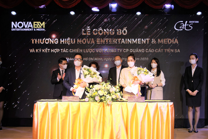 Lễ công bố thương hiệu Nova Entertainment &amp; Media