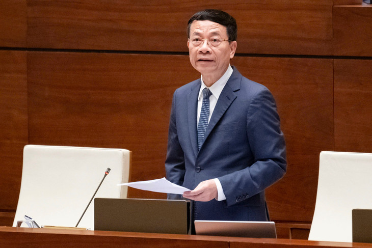 Bộ trưởng Bộ Khoa học và Công nghệ Nguyễn Mạnh Hùng phát biểu giải trình, làm rõ một số vấn đề đại biểu Quốc hội nêu Bộ trưởng Bộ Khoa học và Công nghệ Nguyễn Mạnh Hùng phát biểu giải trình, làm rõ một số vấn đề đại biểu Quốc hội nêu