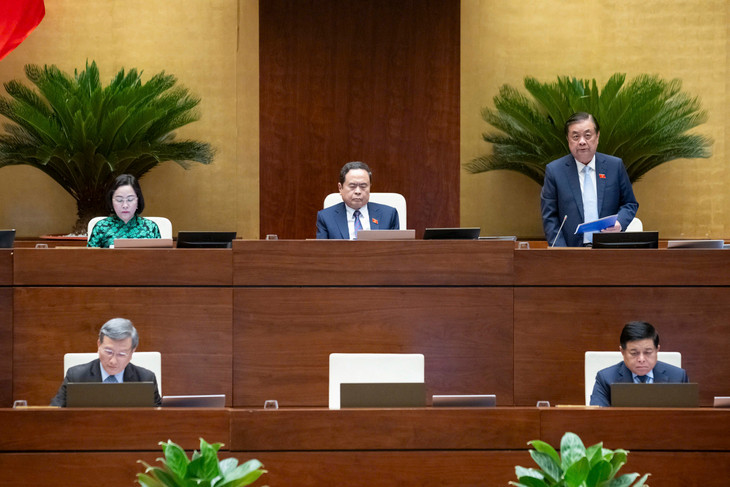 Phó Chủ tịch Quốc hội Lê Minh Hoan điều hành nội dung phiên họp chiều 9/5