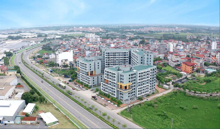 Khu nhà xã hội tại ô đất CT4 thuộc dự án Thăng Long Green City đã hoạt động từ quý IV/2021