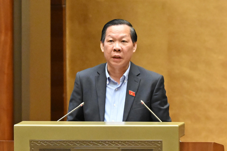 Chủ nhiệm Ủy ban Kinh tế và Tài chính Phan Văn Mãi. Ảnh: QH Chủ nhiệm Ủy ban Kinh tế và Tài chính Phan Văn Mãi. Ảnh: QH