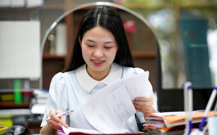 Công chức làm việc tại Trung tâm hành chính TP. Đà Nẵng