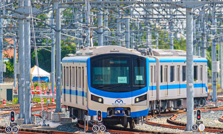Tàu metro số 1 (Bến Thành - Suối Tiên).