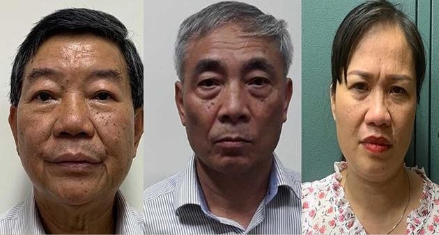 Nguyễn Quốc Anh (bìa trái) cùng các đồng phạm Nguyễn Quốc Anh (bìa trái) cùng các đồng phạm