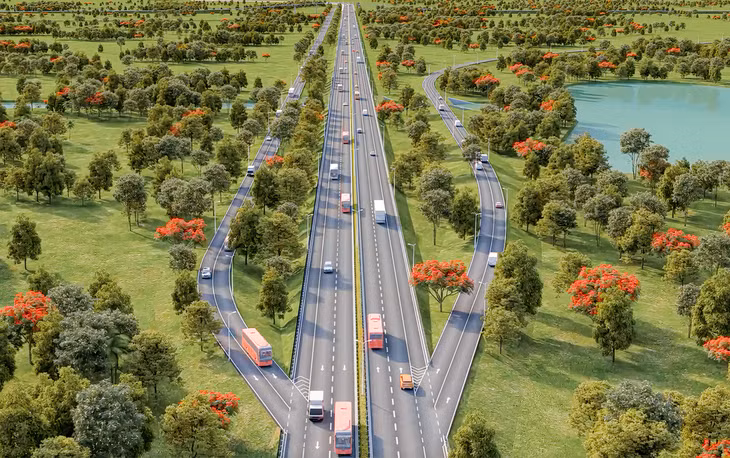 Phối cảnh tuyến cao tốc Bảo Lộc - Liên Khương