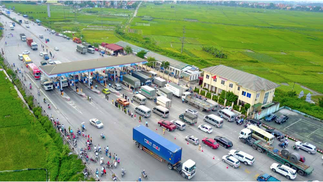 Quốc lộ 5 bị cấm lưu thông triệt để nhằm phòng chống dịch tại Hải Dương