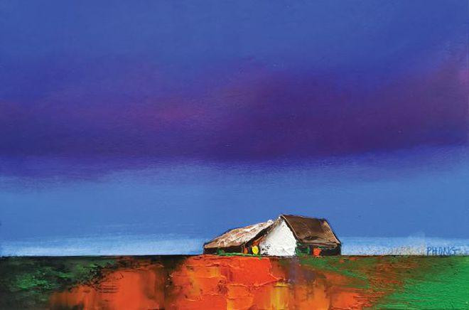 Thương nhớ đồng quê (sơn dầu trên bìa), Đào Hải Phong Thương nhớ đồng quê (sơn dầu trên bìa), Đào Hải Phong