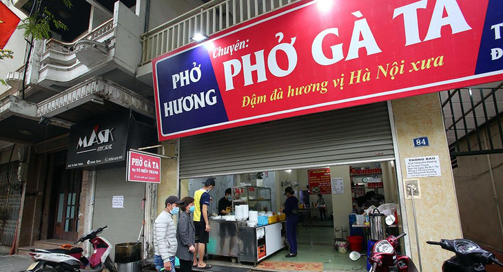 Hà Nội khuyến khích bán hàng mang về nhà