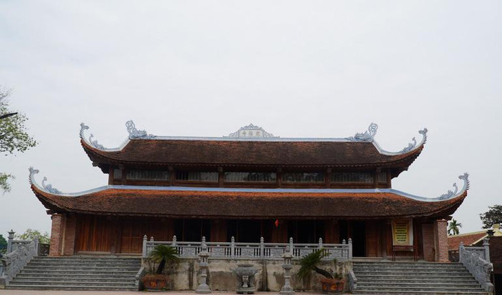 Ngôi chùa trước đây có cây sưa &quot;trăm tỷ&quot; nằm trong khuôn viên, sau khi chặt hạ, ngôi chùa được đầu tư cải tạo khang trang