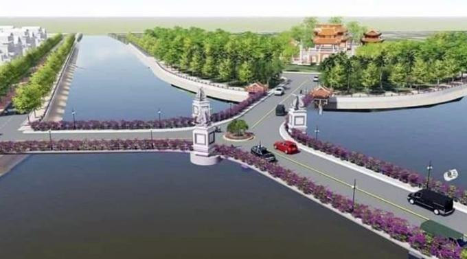 Phối cảnh cầu Nguyễn Văn Linh