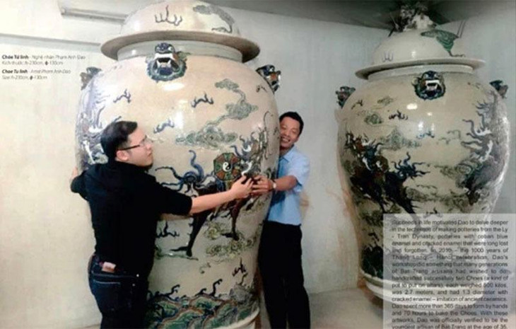 Đôi chóe hơn 6 tỷ đồng mà ông chủ Tân Hoàng Minh "bỏ chạy" sau trúng đấu giá