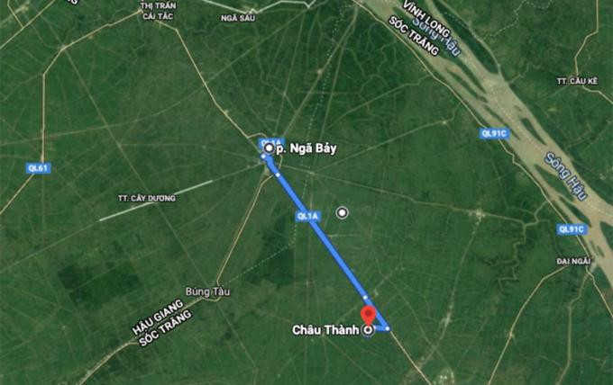 Đoạn đường được đầu tư, nâng cấp dài hơn 20 km.