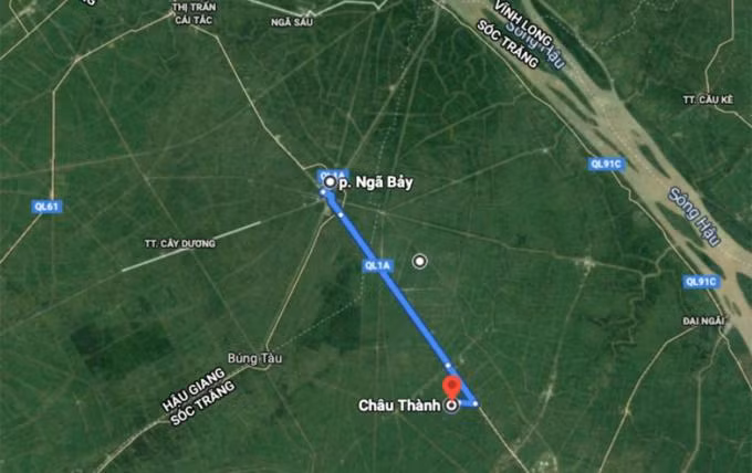 Đoạn đường được đầu tư, nâng cấp dài hơn 20 km.