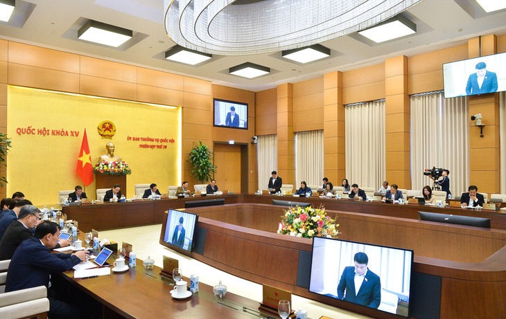 Quang cảnh Phiên họp thứ 29 của UBTVQH