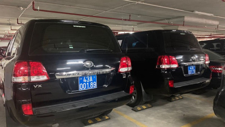 Một ô tô công của Đà Nẵng từng được bán đấu giá trước đó.