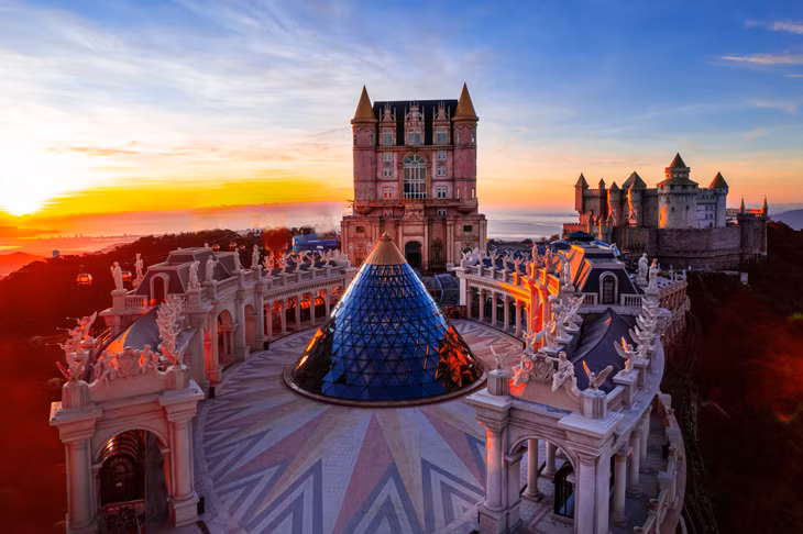 Bà Nà Hills - điểm đến tiêu biểu của Đà Nẵng. Ảnh Ánh Dương