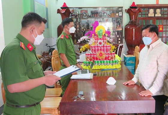 Bị can Nguyễn Bá Quận thời điểm bị bắt tạm giam vào tháng 4/2022