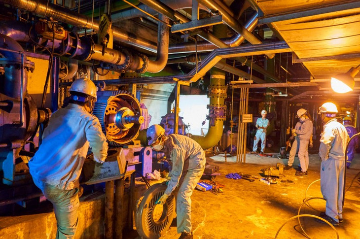 Công tác trung và đại tu đã hoàn thành sớm so với kế hoạch