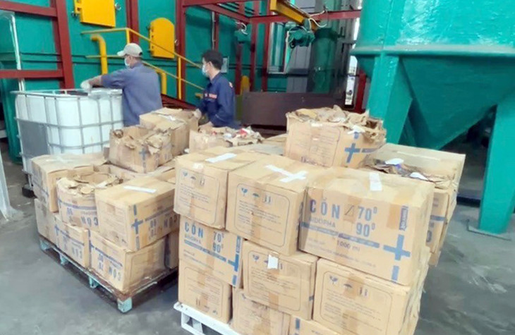 Sản phẩm giả mạo, nhập lậu được cơ quan chức năng xử lí.