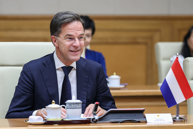 Thủ tướng Mark Rutte khẳng định, Việt Nam là đối tác ưu tiên, quan trọng của Hà Lan tại khu vực Ấn Độ Dương-Thái Bình Dương - Ảnh: VGP