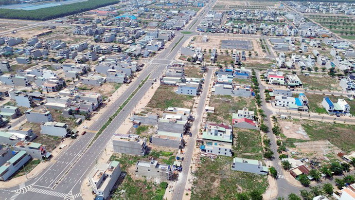 Một góc khu tái định cư sân bay Long Thành