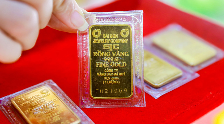 Mỗi lượng vàng miếng giảm 300.000 đồng trong ngày 4/11