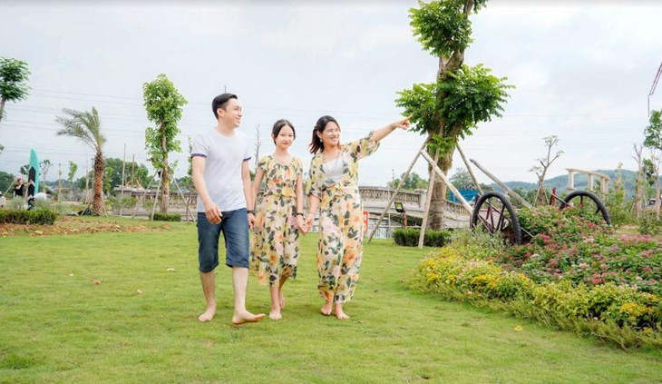 Không khí trong lành sẽ có lợi cho sức khỏe, mang lại nguồn năng lượng tích cực cho gia đình