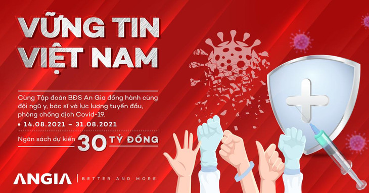 Tập đoàn An Gia dự kiến đóng góp 30 tỷ đồng vào chương trình “Vững tin Việt Nam”