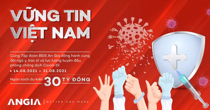 Tập đoàn An Gia dự kiến đóng góp 30 tỷ đồng vào chương trình “Vững tin Việt Nam”