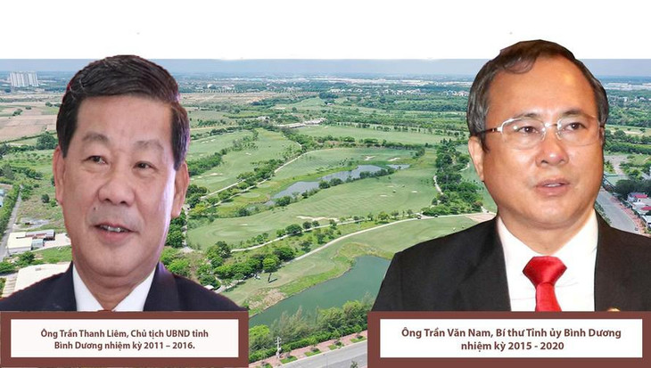 Cựu Chủ tịch tỉnh và cựu Bí thư Tỉnh ủy Bình Dương bị cáo buộc có sai phạm trong việc để khu đất 43 ha của Tổng công ty 3/2 rơi vào tay tư nhân