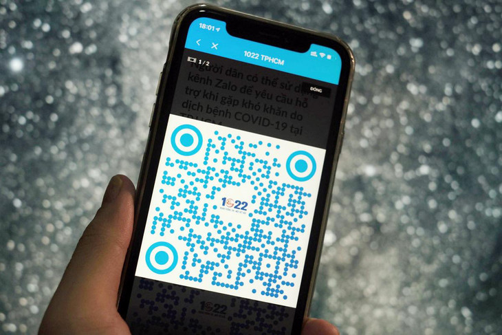 Quét mã QR phía trên để theo dõi kênh 1022 TPHCM Quét mã QR phía trên để theo dõi kênh 1022 TPHCM