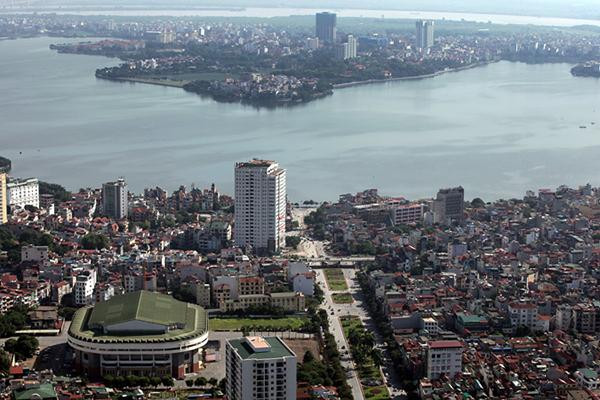 Hà Nội nhìn từ trên cao