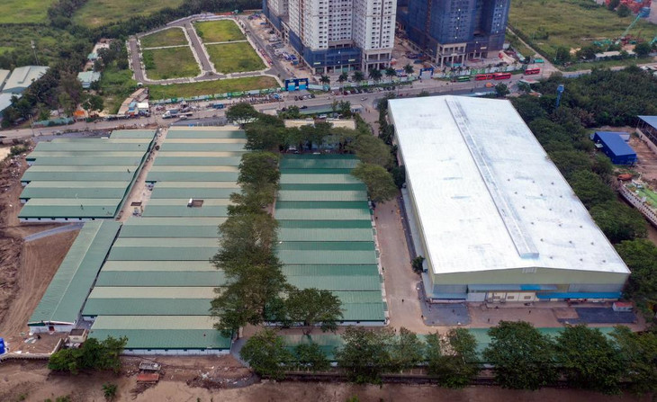 Trung tâm hồi sức Covid-19 quy mô 500 giường tại Bệnh viện dã chiến số 16 (Quận 7)