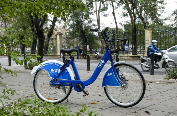 Mẫu xe đạp sử dụng cho thuê