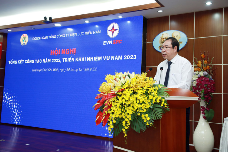 Chủ tịch Công đoàn EVN phát biểu chỉ đạo Hội nghị