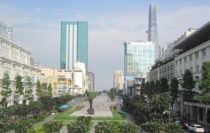 Đường Nguyễn Huệ sẽ bị cấm lưu thông phục vụ thi công Đường hoa