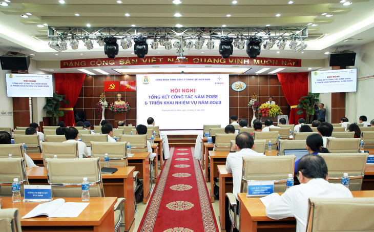 Công đoàn EVNSPC tổ chức hội nghị tổng kết công tác năm 2022, triển khai nhiệm vụ năm 2023