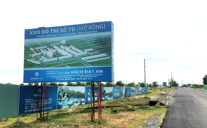Dự án của Công ty cổ phần Bách Đạt An tại thị xã Điện Bàn, tỉnh Quảng Nam kéo dài gần 5 năm nhưng đến nay người dân vẫn chưa được nhận đất thực tế