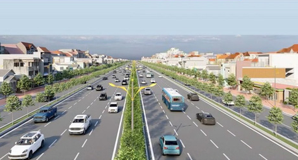 Phối cảnh một đoạn đường vành đai 3 TP.HCM