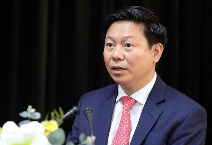 Ông Trần Thanh Lâm phát biểu nhận nhiệm vụ