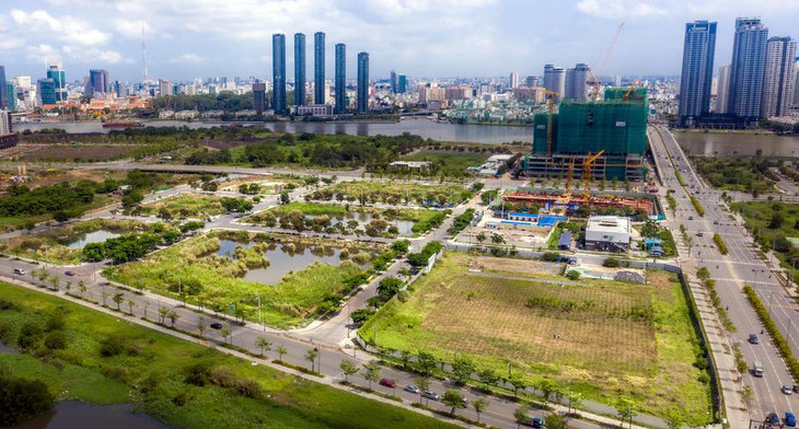 Mức đấu giá khởi điểm của 4 lô đất Thủ Thiêm là 5.300 tỷ đồng