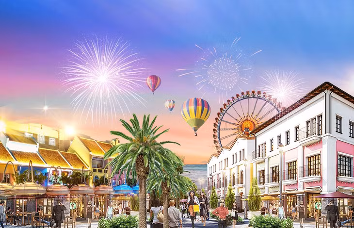 Phối cảnh NovaWorld Phan Thiet – Siêu thành phố Biển – Du lịch – Sức khỏe quy mô 1.000ha của Novaland